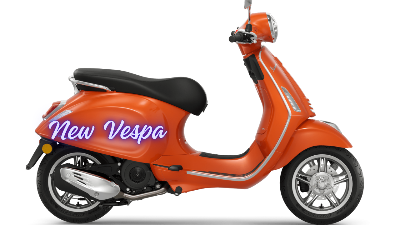 New Vespa 125cc 