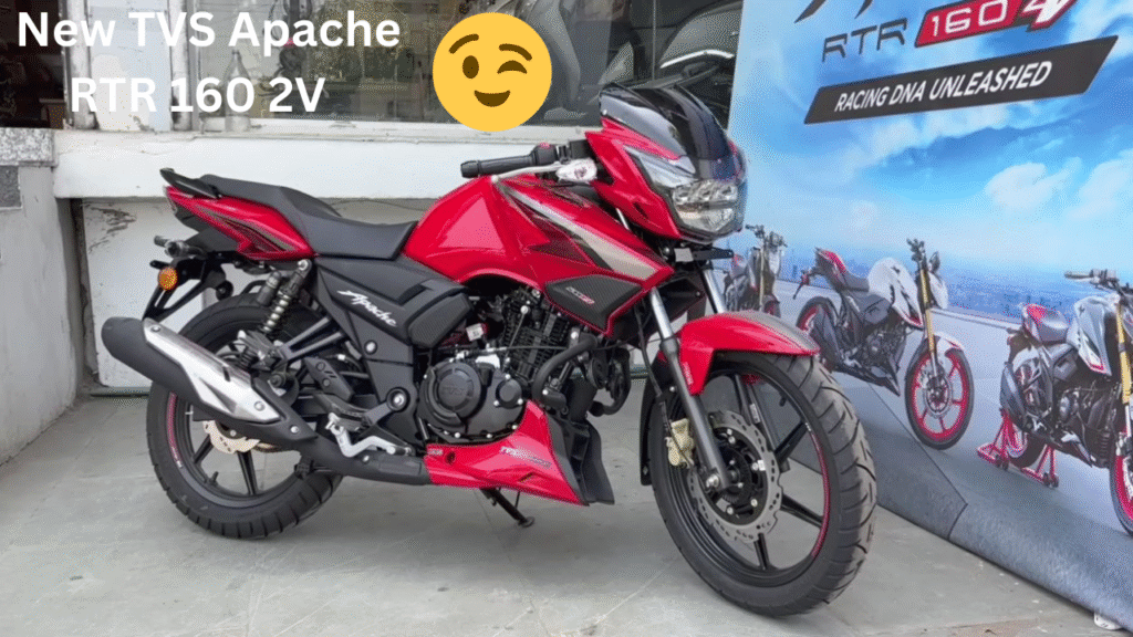 New TVS Apache RTR 160 2V